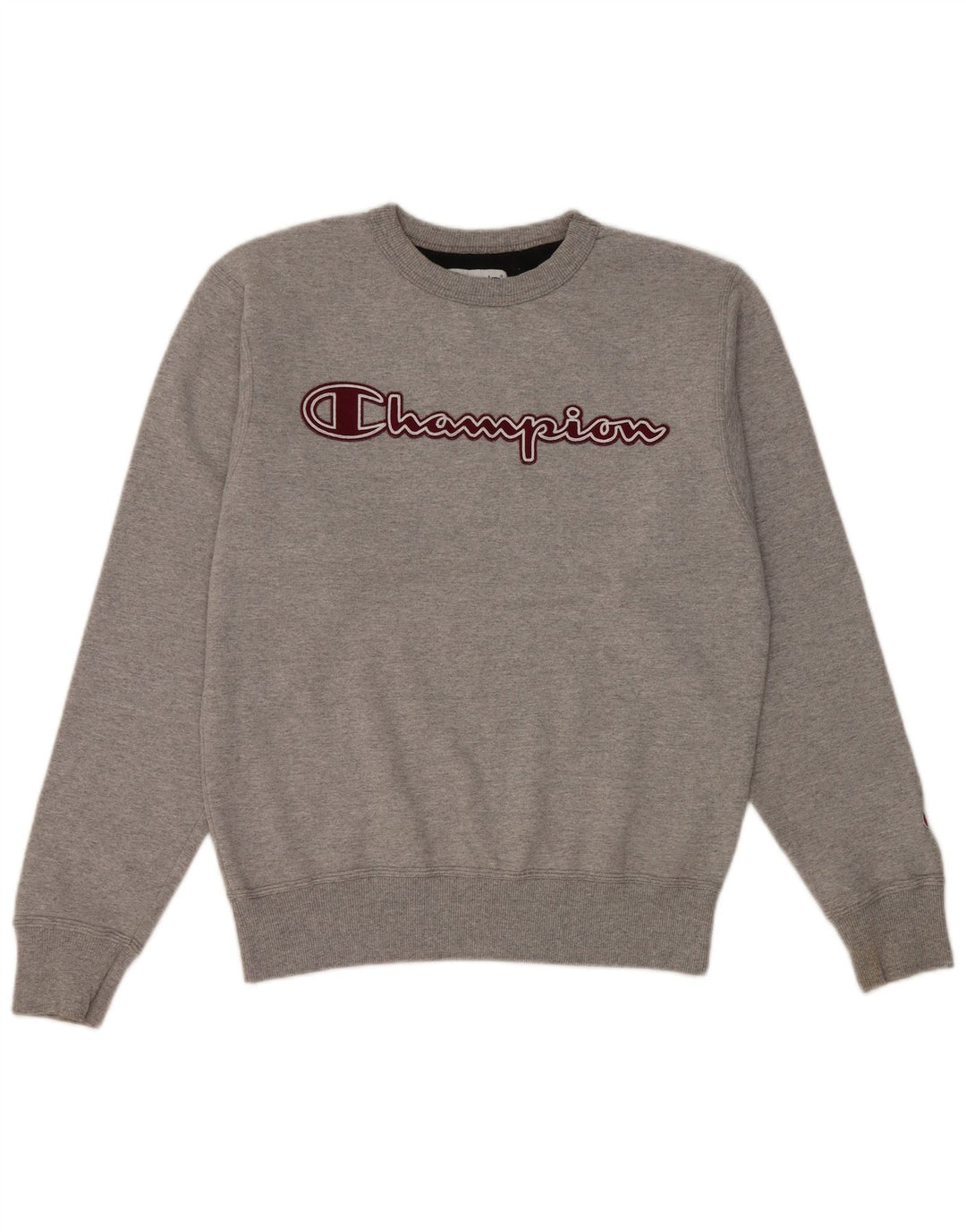 Champion Herren-Sweatshirt mit Grafik, Größe S, Grau, Baumwolle