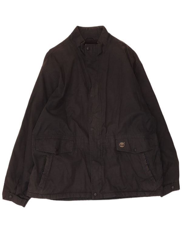 Timberland Herren Windjacke UK 42 XL Schwarz Nylon
