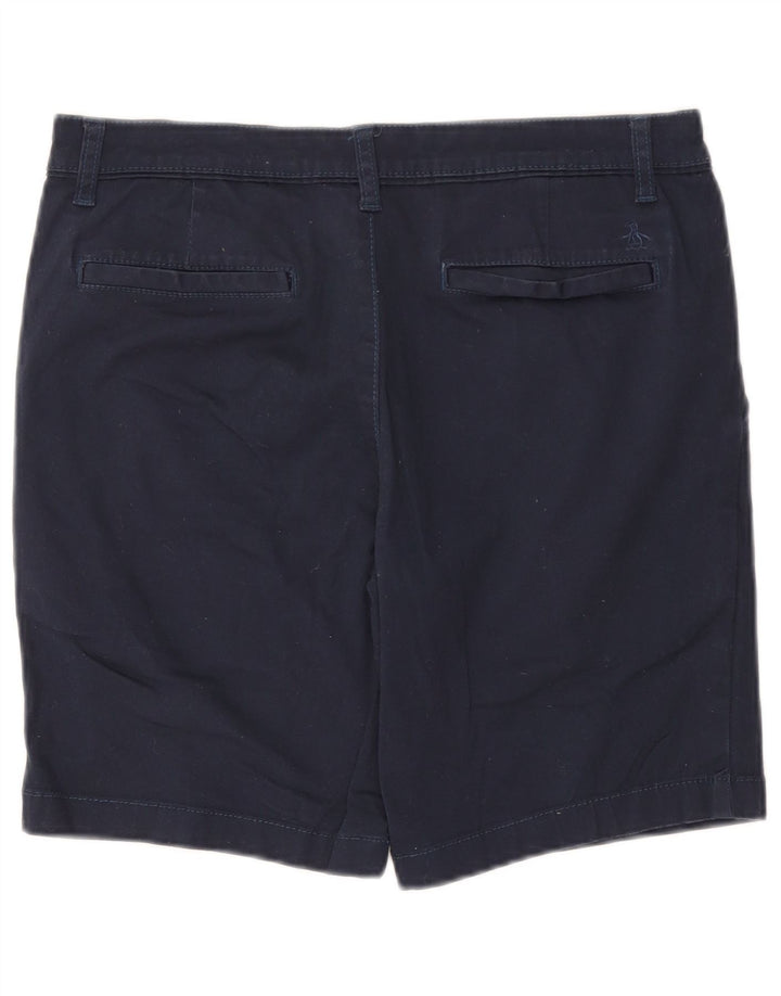 Penguin Herren-Chinoshorts, W36, groß, marineblau, Baumwolle