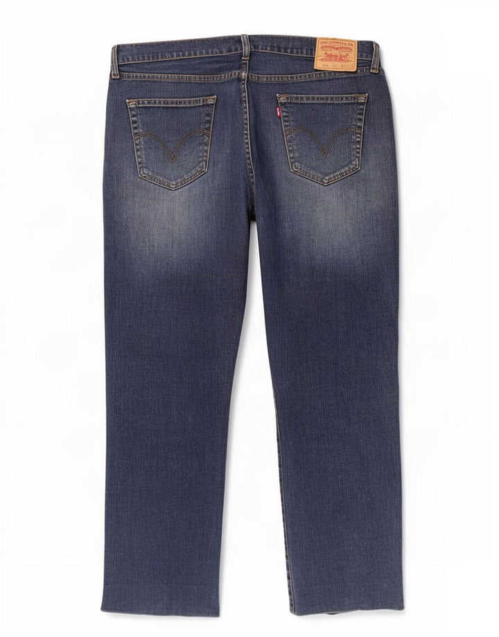 Levi's Herren 751 Straight Jeans W42 L28 Blaue Baumwolle