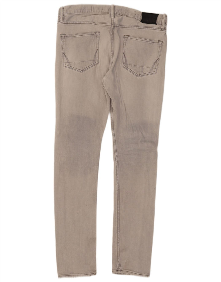 All Saints Herren Cigarette Skinny Jeans W35 L31 Grau