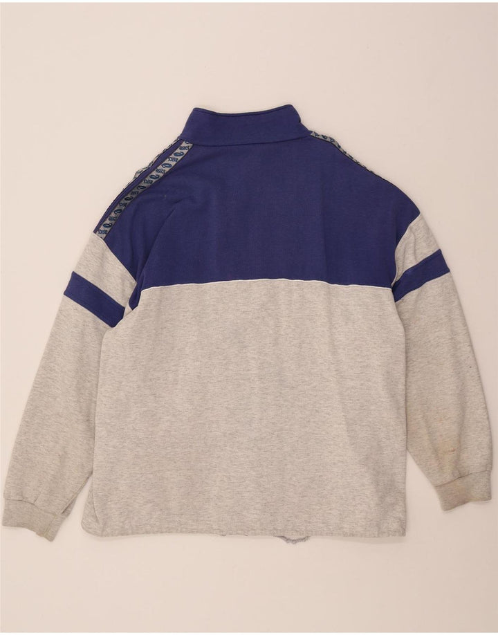 ASICS Herren-Trainingsanzug mit grafischem Oberteil, XL, Grau, Farbblock