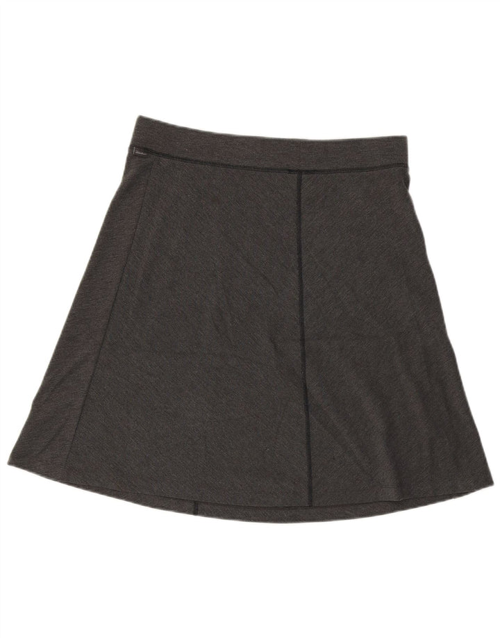 Eddie Bauer Damen A-Linienrock Medium W30 Grau Polyester