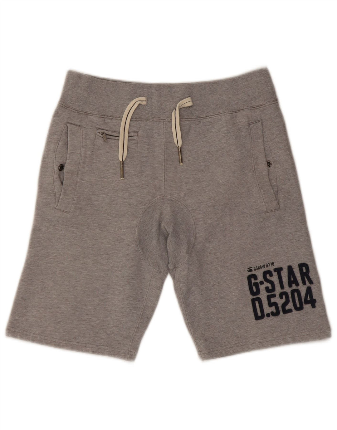G-Star Herren Graphic Sport Shorts Mittelgrau gesprenkelte Baumwolle