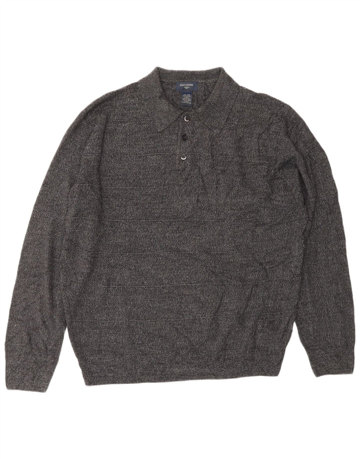 DOCKERS Herren Rollkragenpullover Pullover XL Grau Acryl