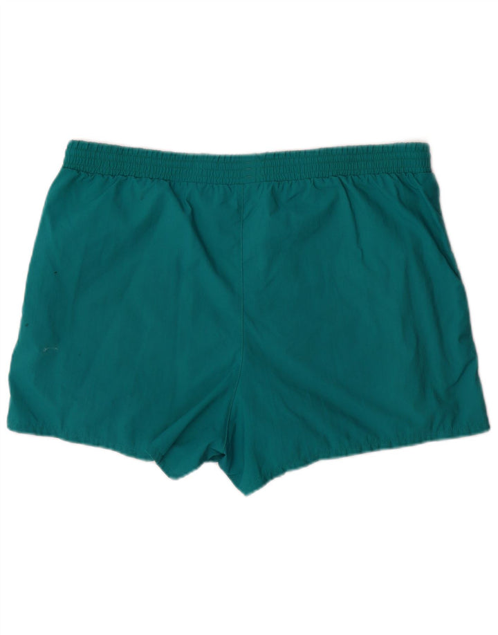 Adidas Damen Sportshorts EU 44 Large Grün Polyamid