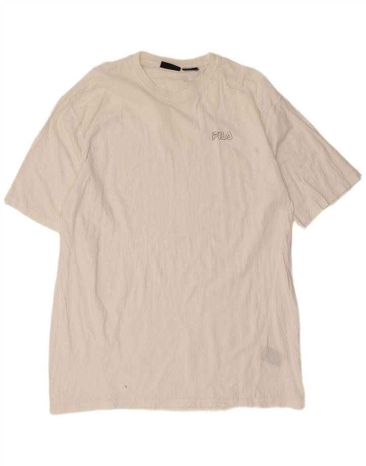 Adidas Herren T-Shirt Top 2XL Weiße Baumwolle