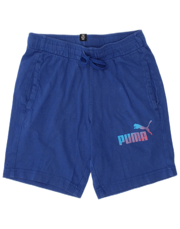 PUMA Jungen Sportshorts 7-8 Jahre Blau