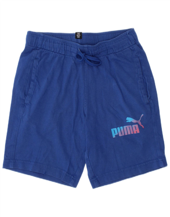 PUMA Jungen Sportshorts 7-8 Jahre Blau