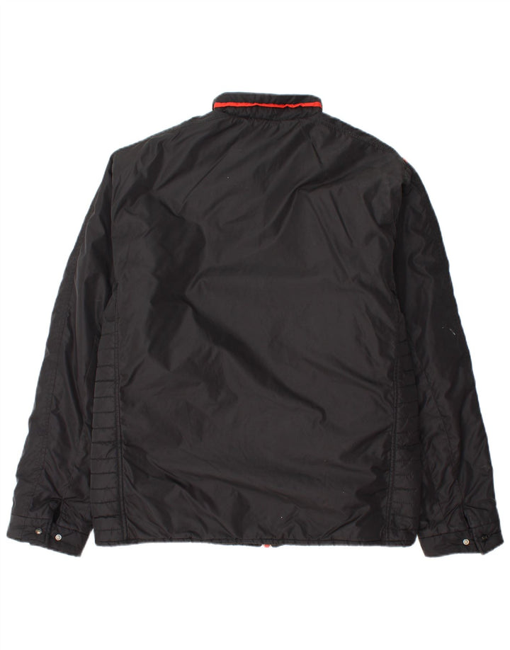 PUMA Herren Wattierte Jacke UK 38 Medium Black Colourblock