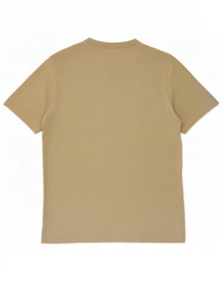 Zara Herren T-Shirt Top Mittelbeige Baumwolle