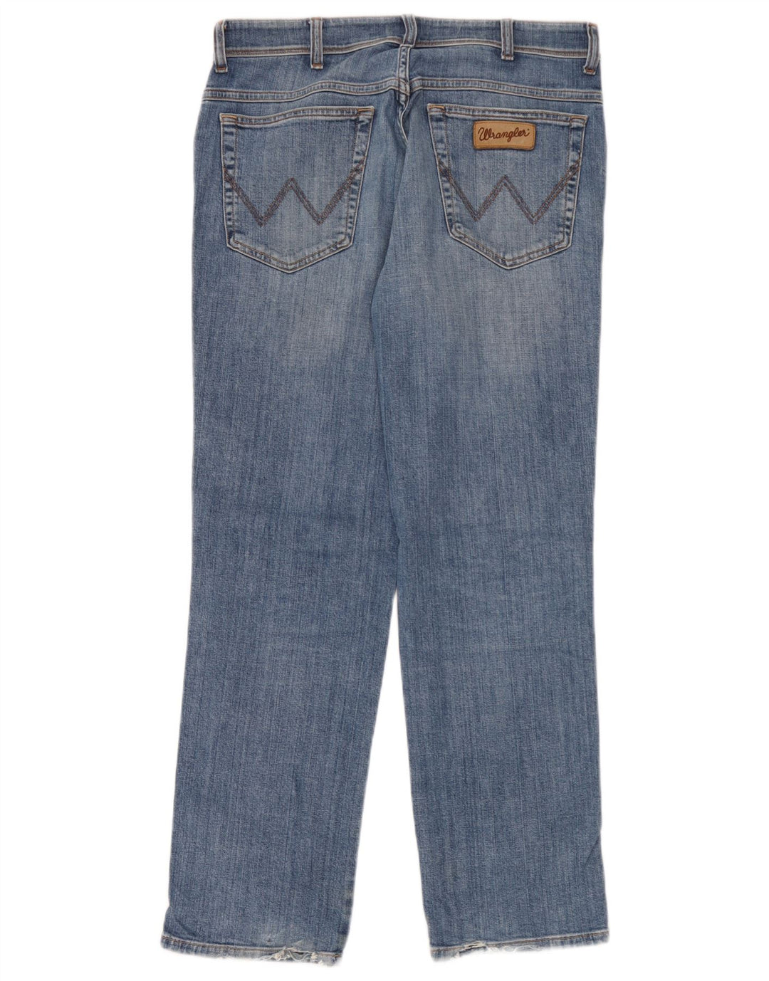Wrangler Herren Texas Straight Jeans W34 L30 Blaue Baumwolle