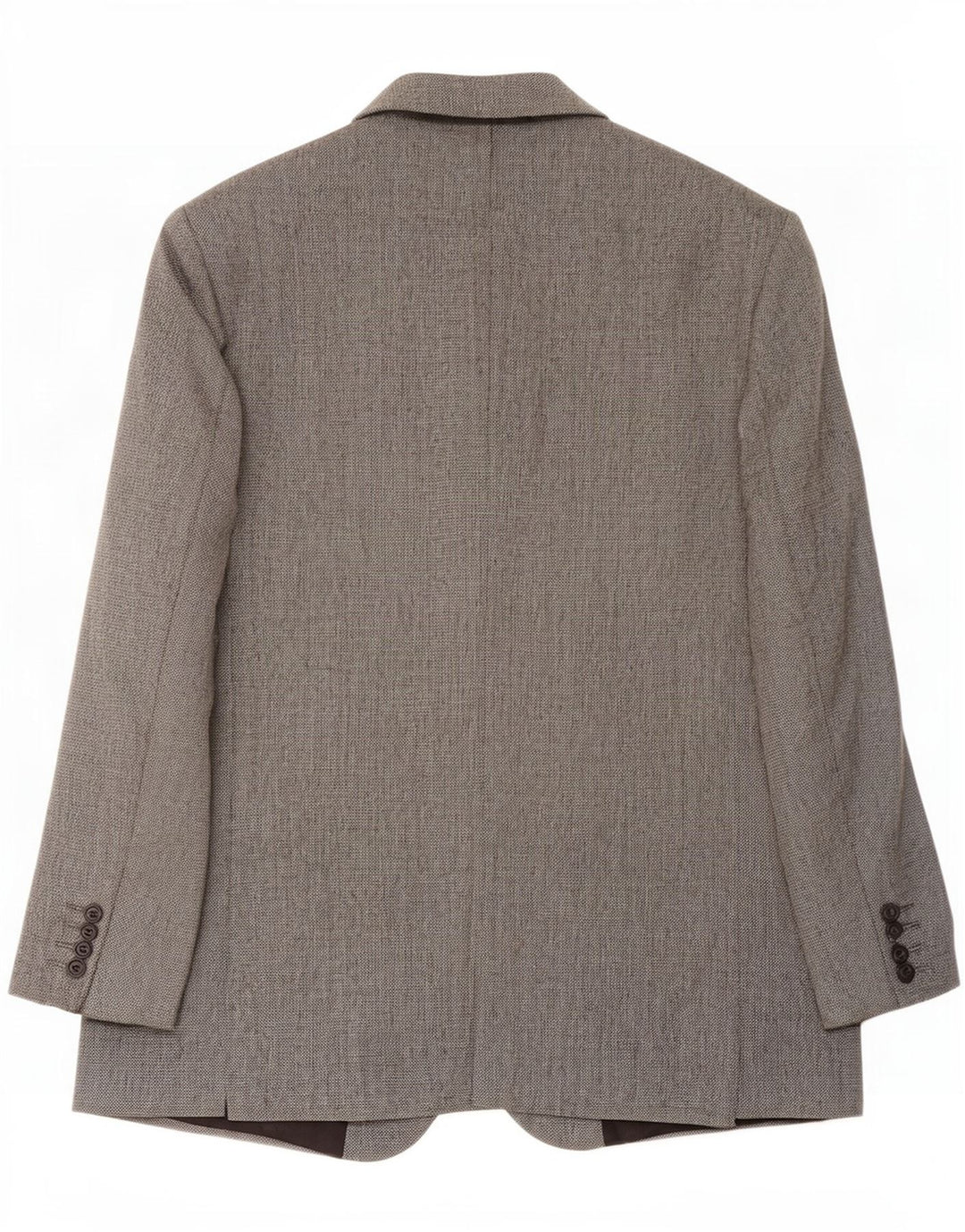 Marks & Spencer Herren-Blazer mit 2 Knöpfen, UK 44, XL, graue Schurwolle