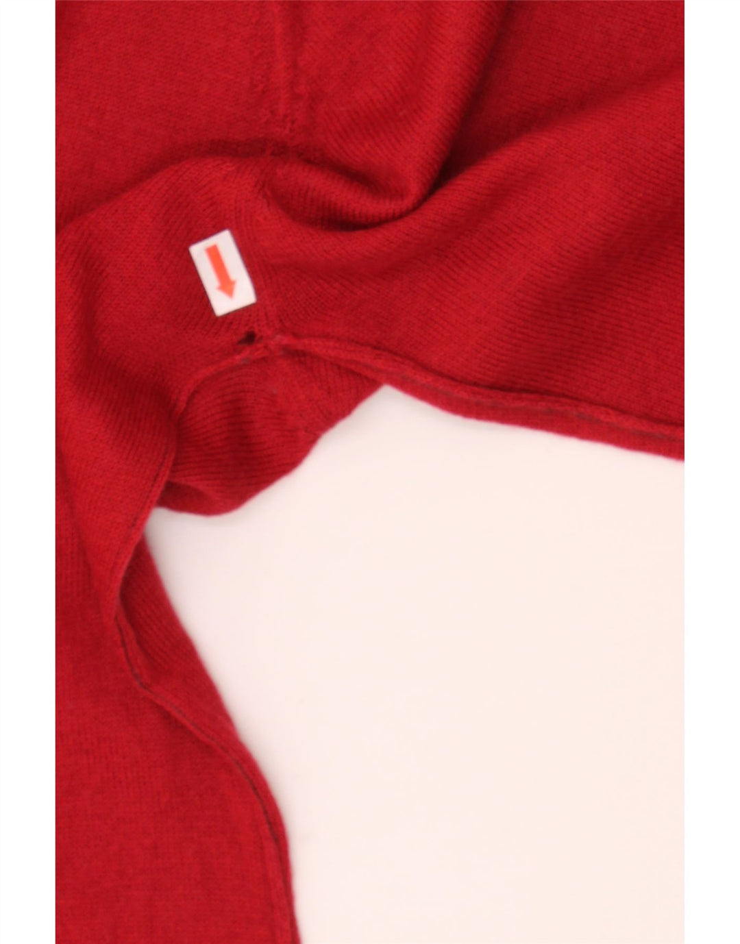 NAPAPIJRI Mens Crew Neck Jumper Sweater XL Red Wool Vintage Napapijri and Second-Hand Napapijri from Messina Hembry 