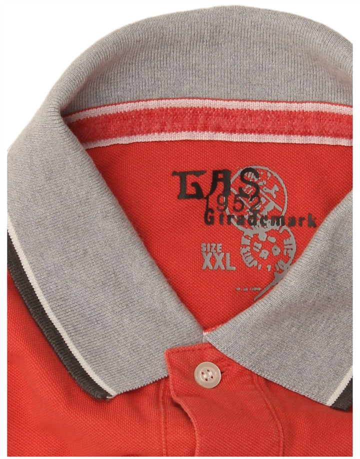 Gas Herren Poloshirt 2XL Orange