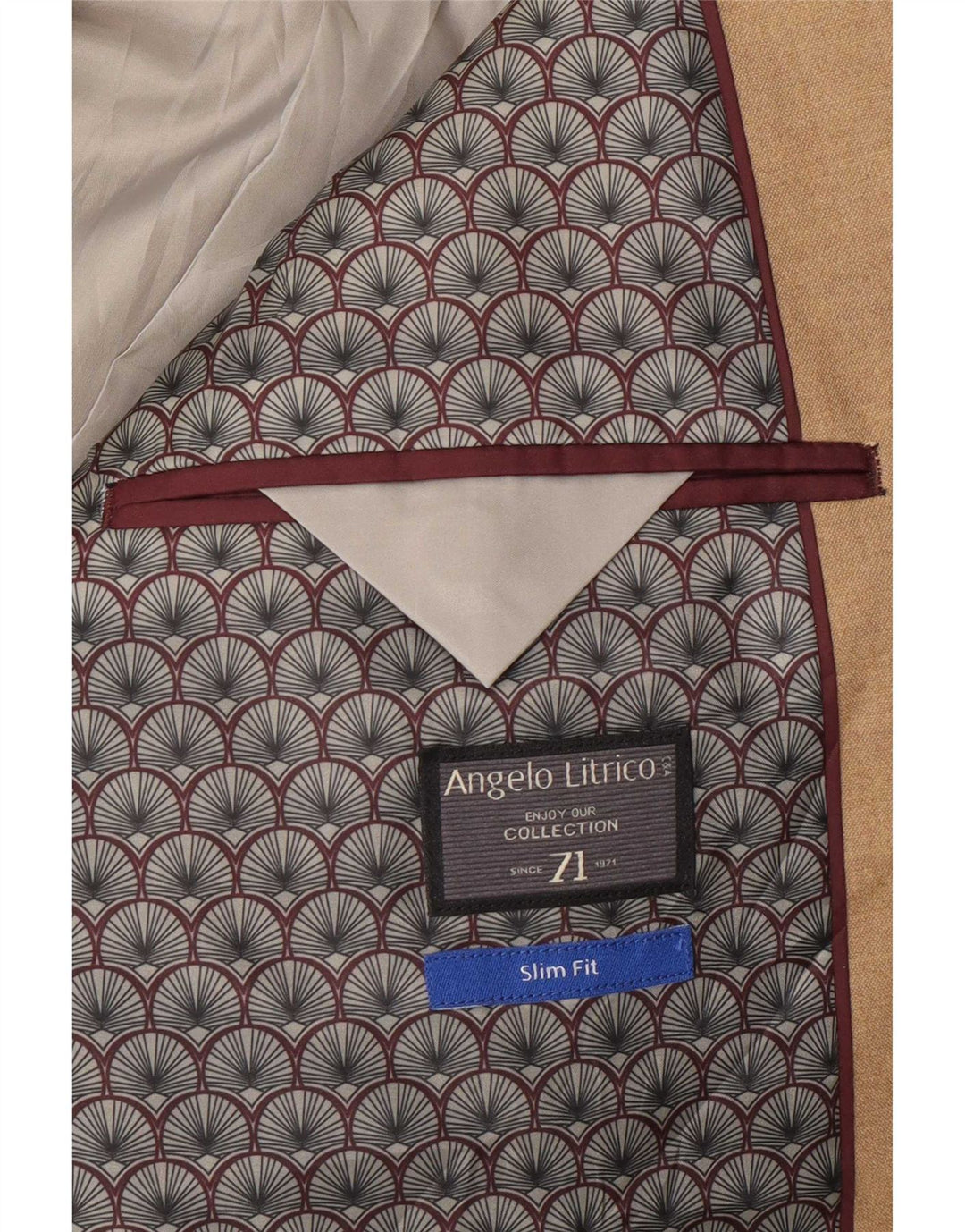 Angelo Litrico Herren von C&A 2-Knopf-Blazerjacke EU 52 Large Braun