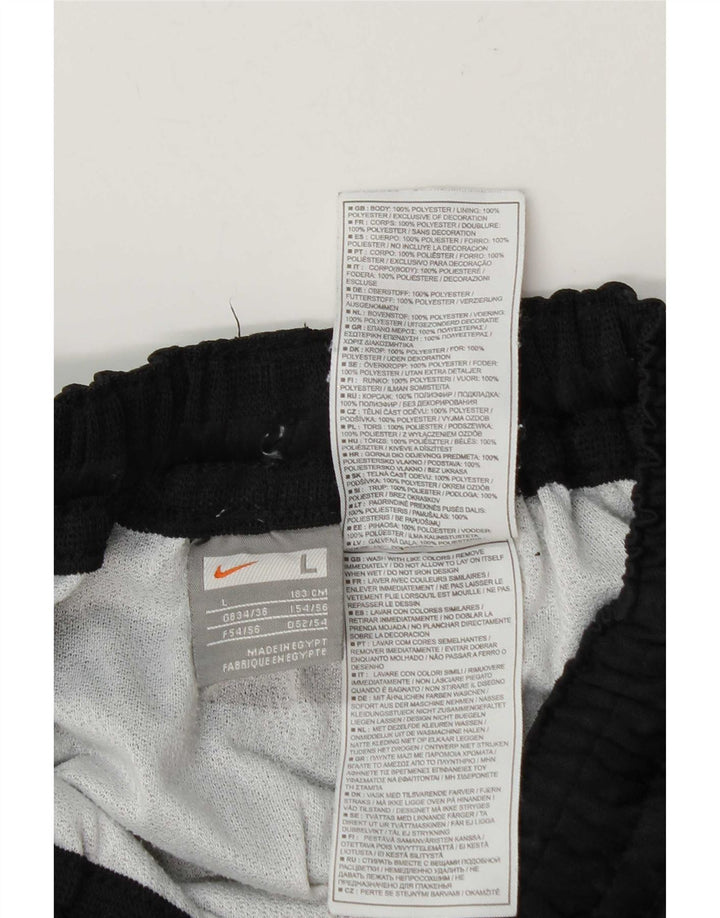 Nike Herren-Sportshorts, groß, aus schwarzem Polyester