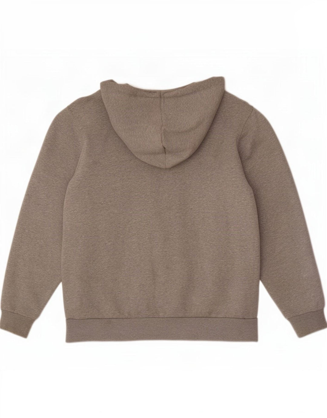 Converse Herren-Kapuzenpullover mit Reißverschluss, groß, graue Baumwolle