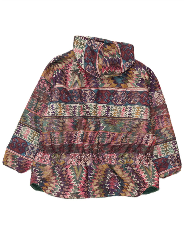 Crazy Idea Damen-Windbreakerjacke mit Kapuze, Gr. 14, Größe M, mehrfarbig