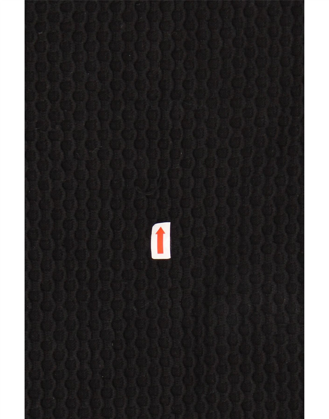 COS Damen-Top, 3/4-Ärmel, UK-Größe 14, mittelschwarz, Baumwolle