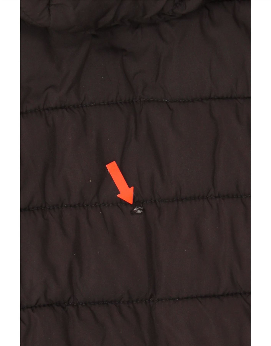 Champion Damen-Jacke mit Kapuze, gepolstert, UK 10, Größe S, Schwarz, Polyester