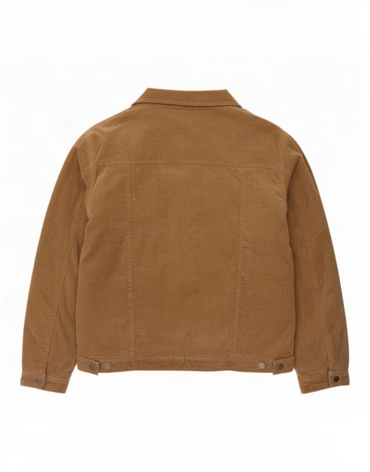 Camargue Herren Cordjacke EU 52/54 Große braune Baumwolle