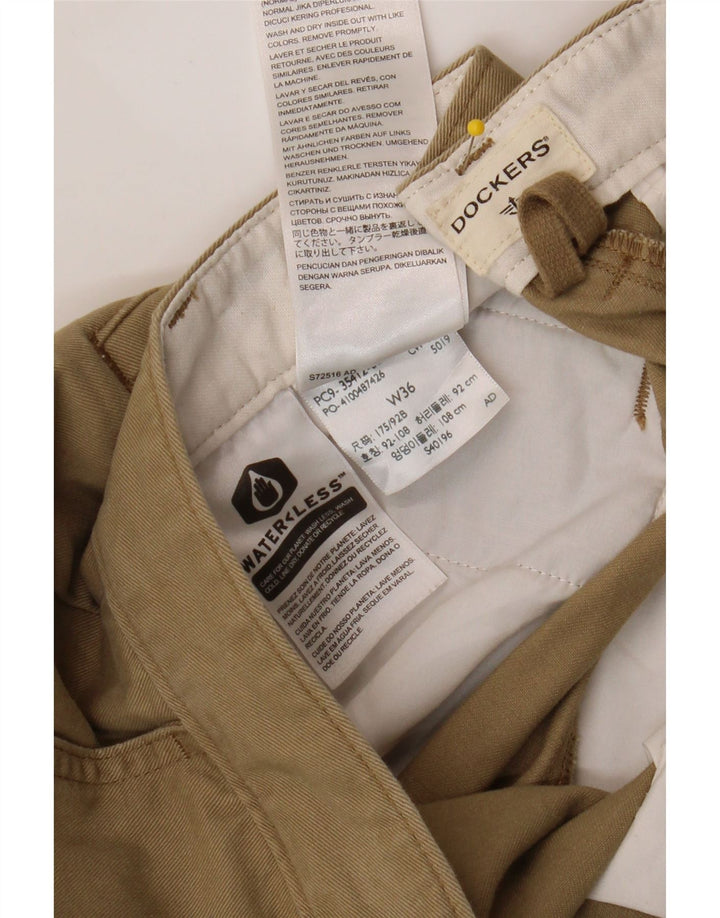 DOCKERS Mens Chino Shorts W36 Large Brown Cotton Vintage Dockers and Second-Hand Dockers from Messina Hembry 