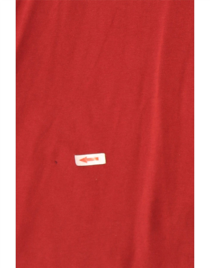 Vans Herren T-Shirt mit klassischer Passform, XL, rote Baumwolle