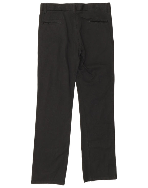 CHAPS Jungen-Chinohose mit normaler Passform, 15–16 Jahre, W29 L30, schwarze Baumwolle