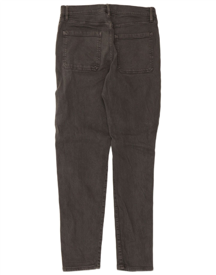 Marks & Spencer Herren Tapered Jeans W30 L33 Graue Baumwolle