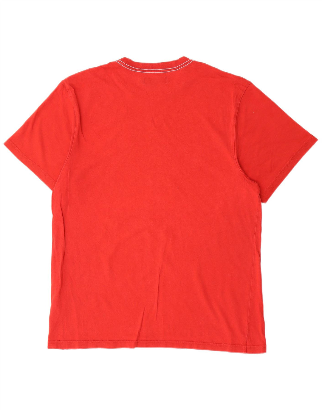 Adidas Herren Grafik T-Shirt Top Große rote Baumwolle