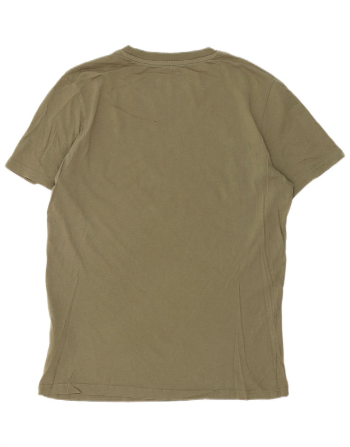 Jack & Jones Herren-T-Shirt mit Grafik, mittlere Khaki-Baumwolle