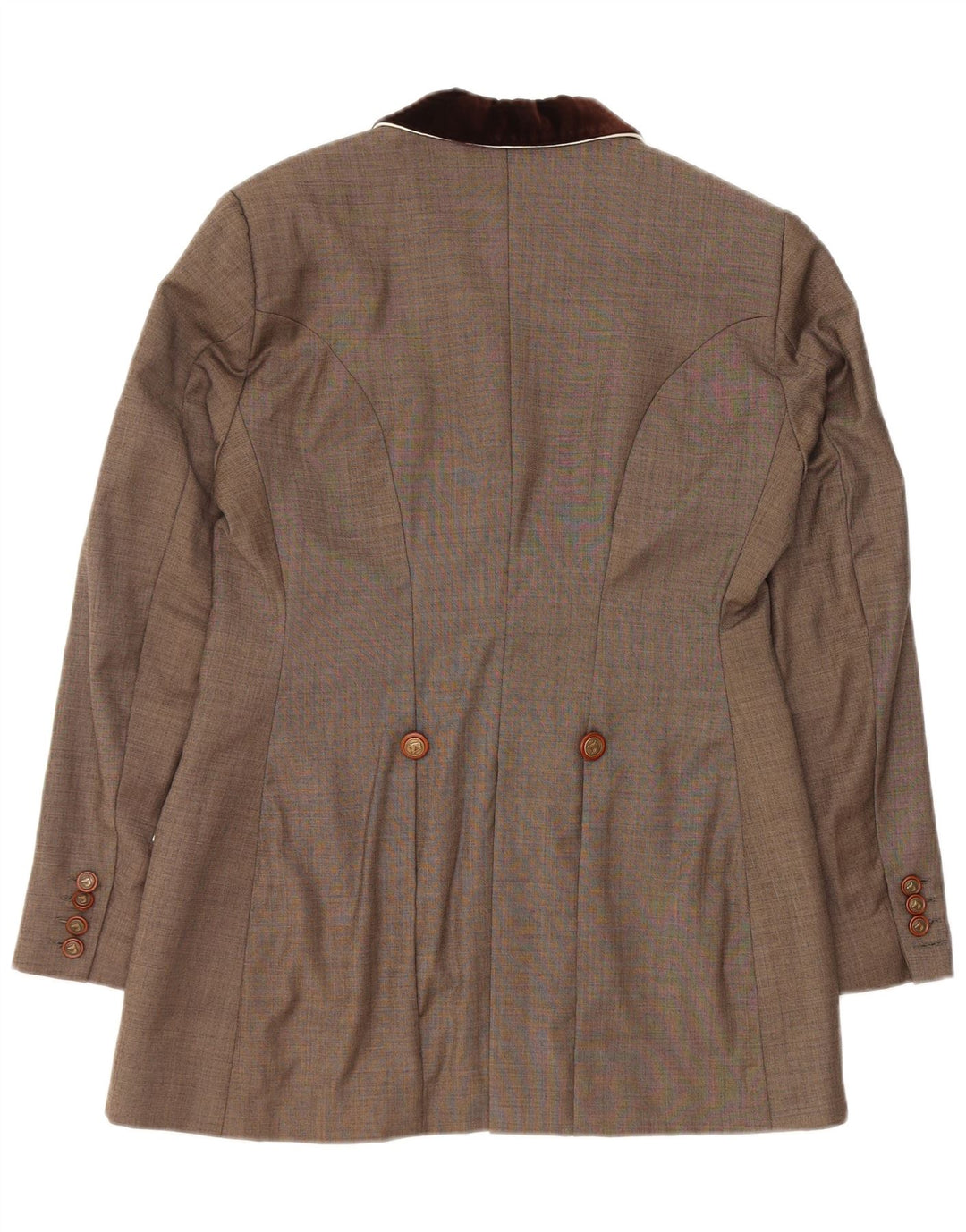 ALESSANDRO ALBANESE Damen Reitblazer IT 44 Mittelbraun