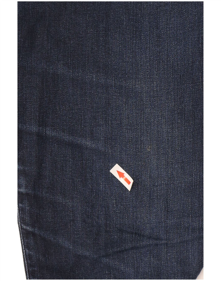 Calvin Klein Herren Regular Straight Jeans W34 L30 Marineblau Baumwolle