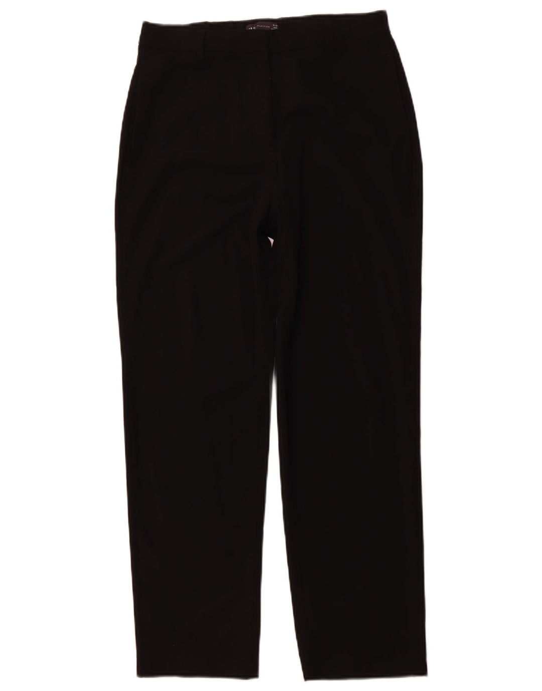MARKS & SPENCER Damen Kurze Chinohose UK 10 Small W29 L28 Schwarz