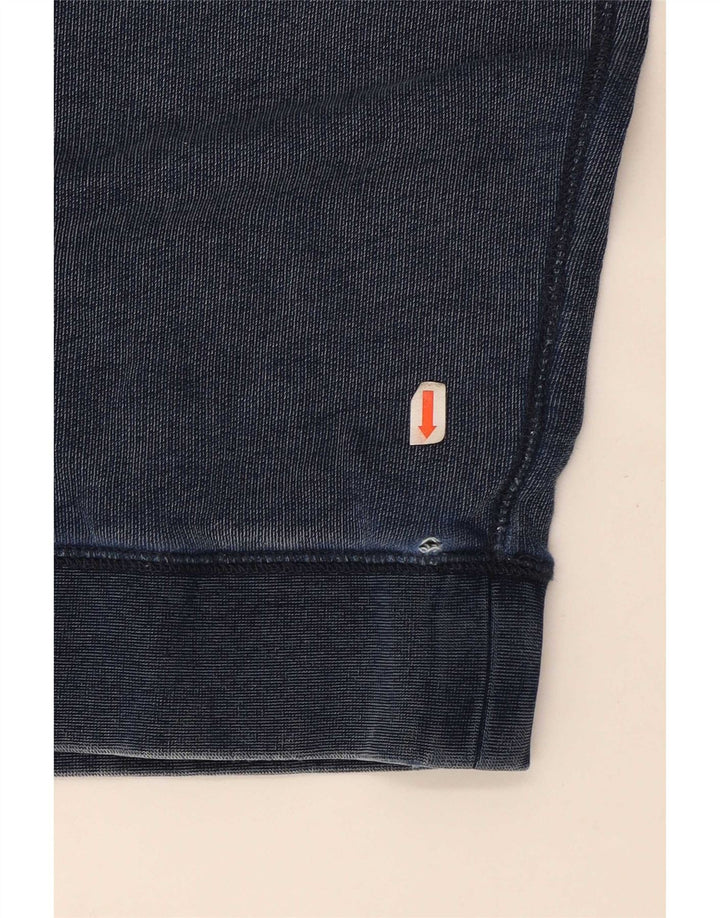 Wrangler Herren-Sweatshirt mit Grafik, groß, marineblau, Baumwolle