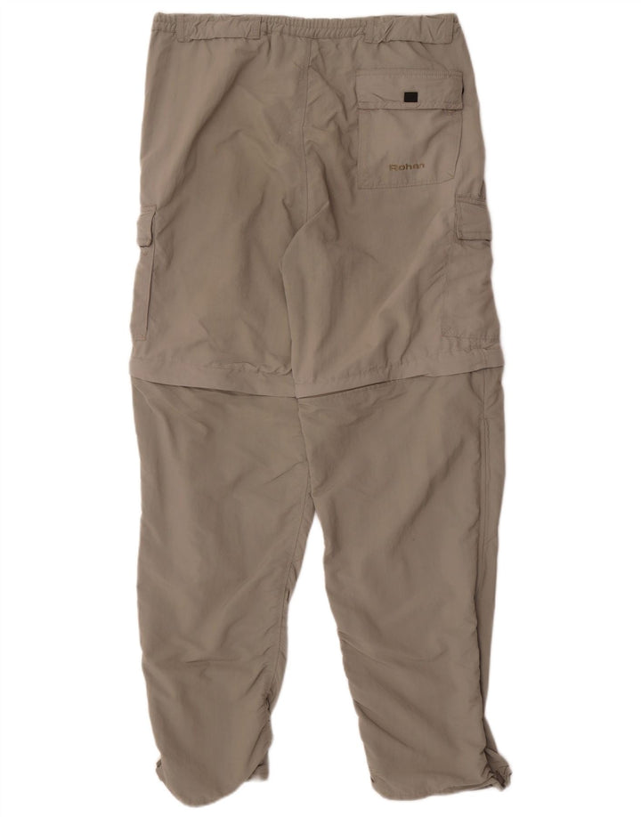 Gerade Cargo-Hose für Herren von Rohan, mittelgroß, W32, L30, Khaki, Polyamid