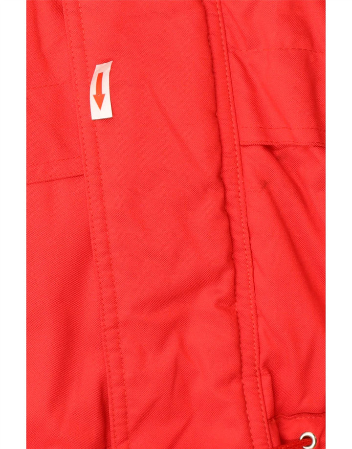 Belfe & Belfe Herren Loose Fit Wattierte Jacke UK 36 Small Rot