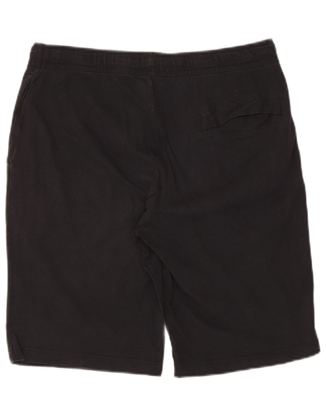 Nike Herren-Sportshorts, mittelgroß, schwarze Baumwolle
