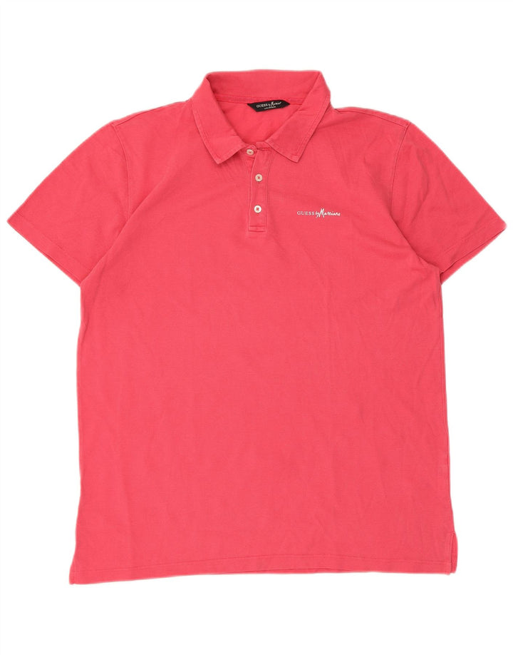 Guess By Marciano Herren Poloshirt Large Pink
