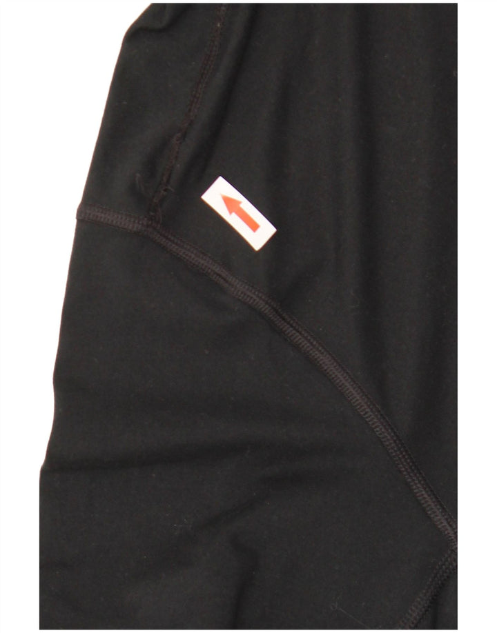 Nike Herren Dri Fit Pullover-Trainingsanzugoberteil mit Reißverschluss, Mittelschwarzes Polyester