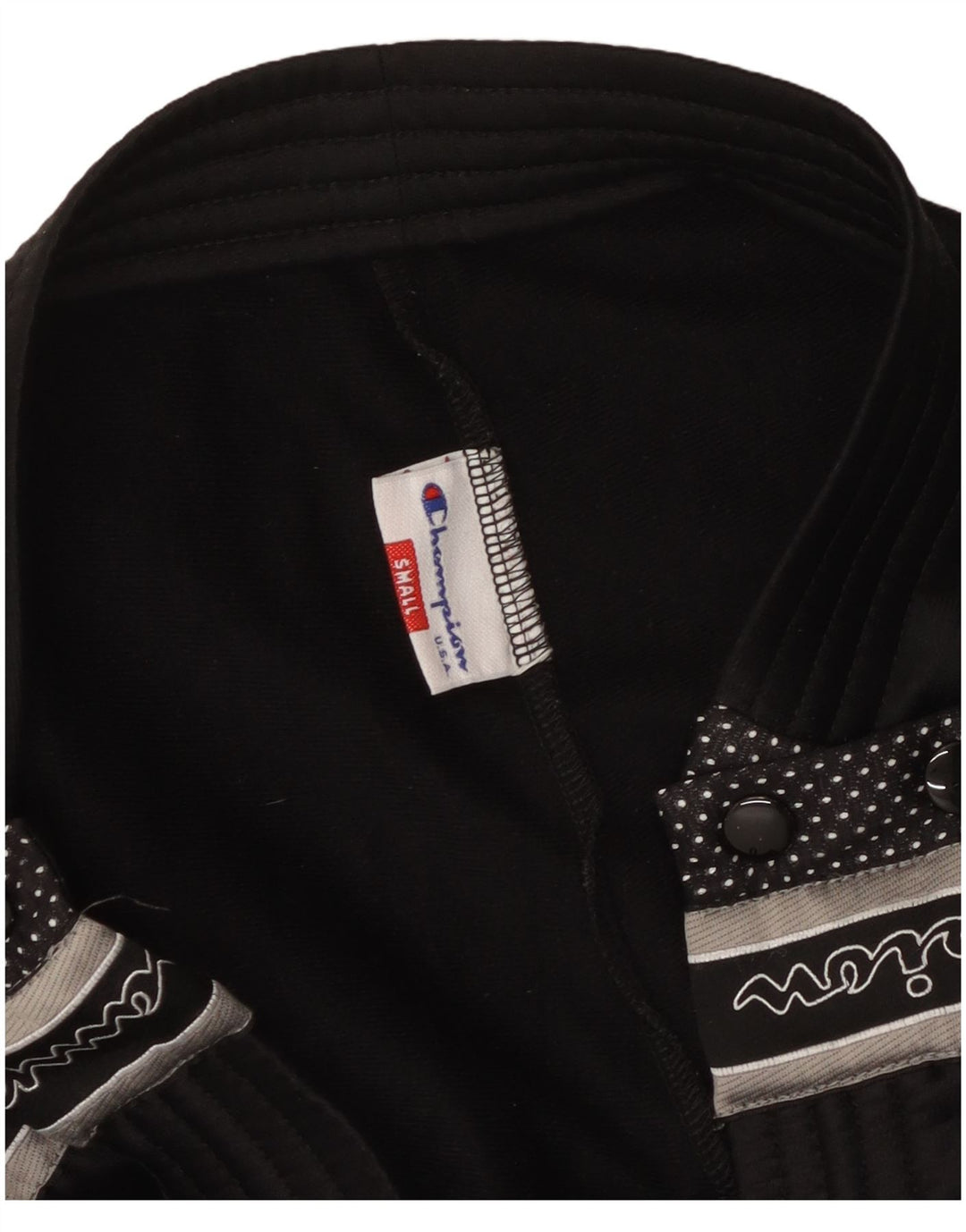 CHAMPION Herren USA Graphic Trainingshose, Größe S, Schwarz