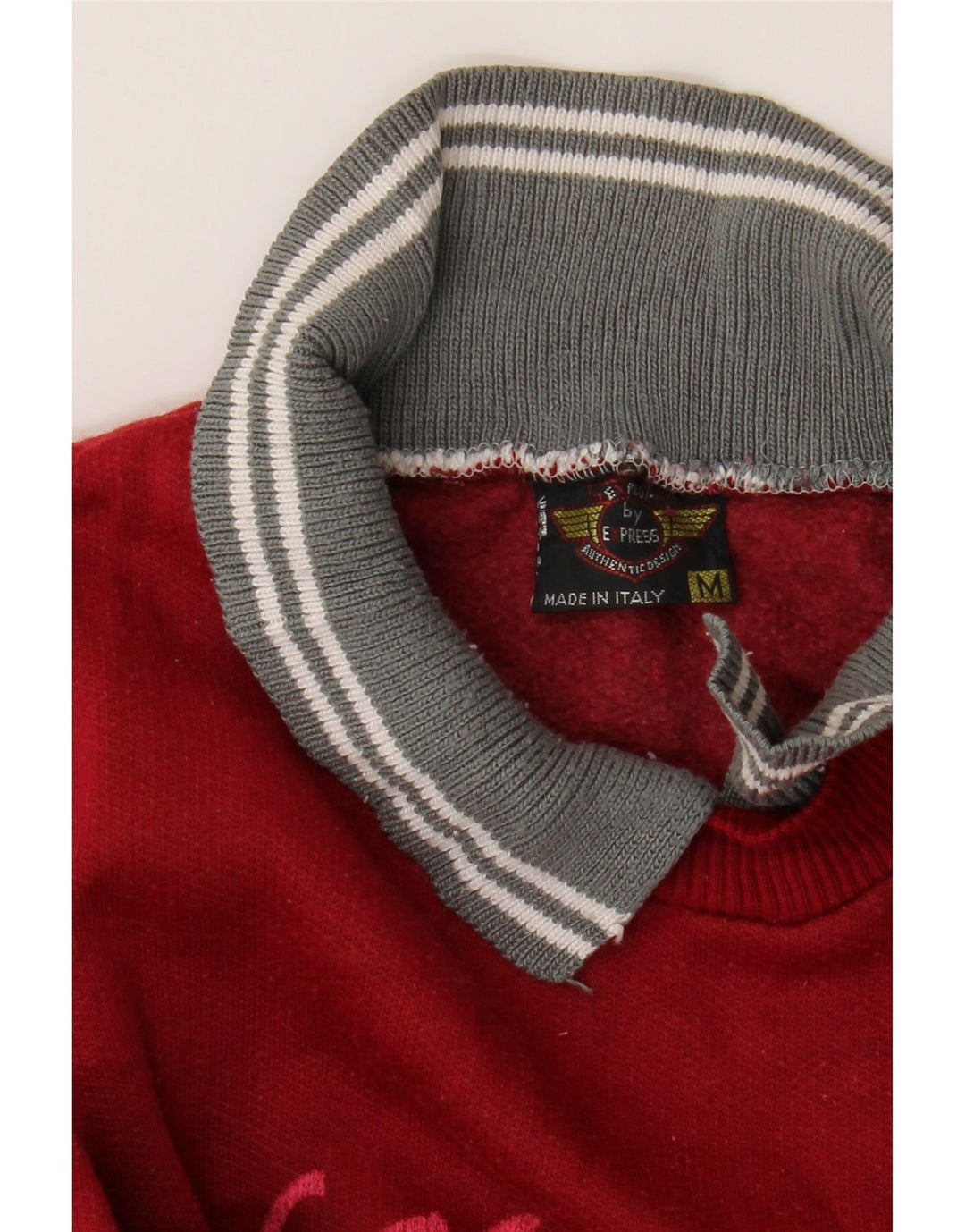 EXPRESS Damen-Sweatshirt in Übergröße mit Grafik, UK 14, Mittelrot