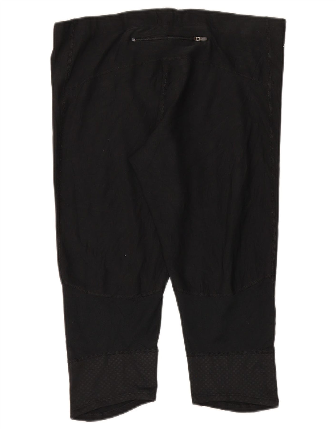 Nike Damen Dri Fit Capri Leggings UK 18 XL Schwarz Polyester