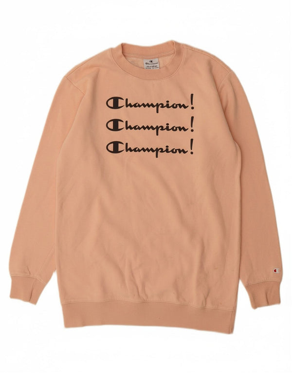 CHAMPION Sweatshirt-Pullover mit Grafik für Mädchen, 15–16 Jahre, 2XL, Rosa