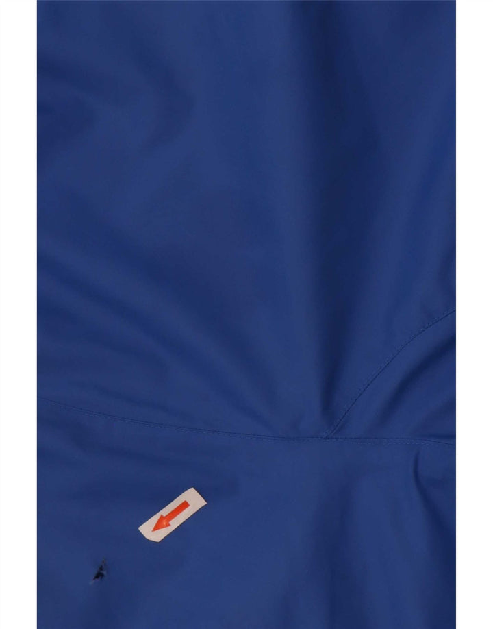 Nike Herren-Regenjacke mit Kapuze, UK 40, großes blaues Nylon