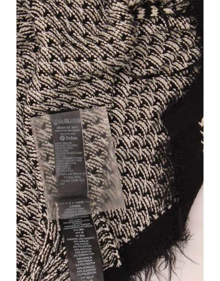 Marks & Spencer Damen-Strickjacke in Übergröße, Gr. 40, Größe L, Schwarz
