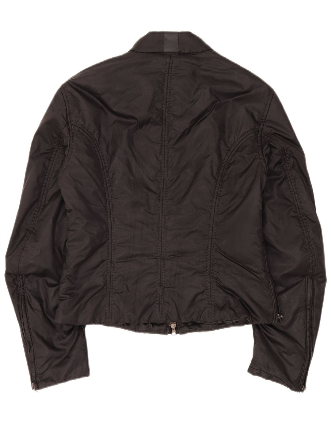 Belstaff Damen Bikerjacke IT 46 Large Schwarz Polyamid