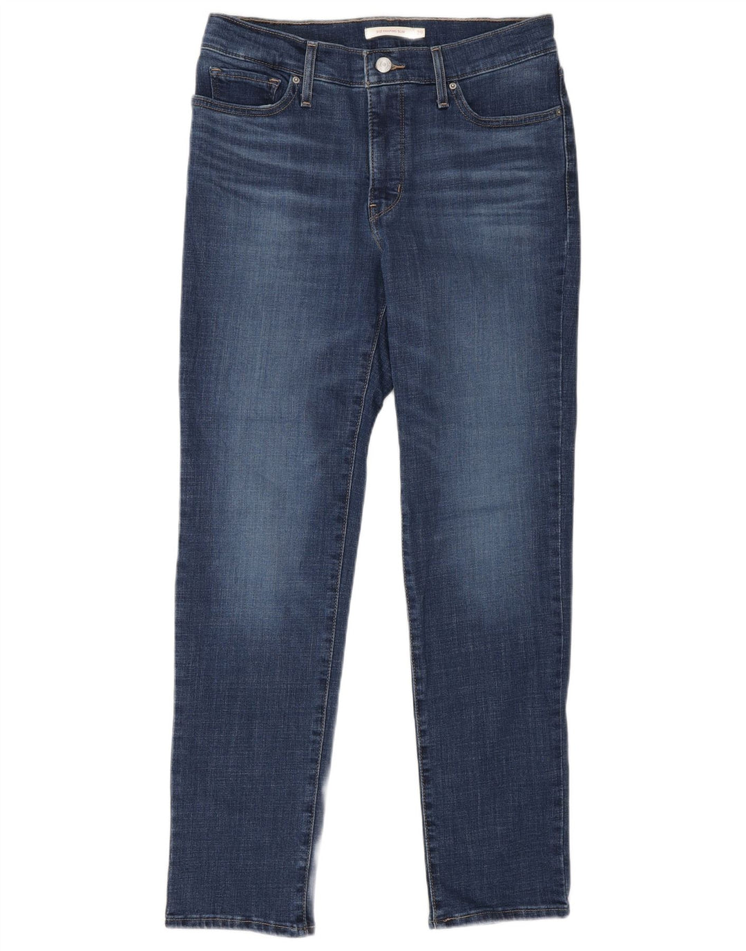 Levi's Damen 312 Shaping Slim Jeans W29 L30 Blaue Baumwolle