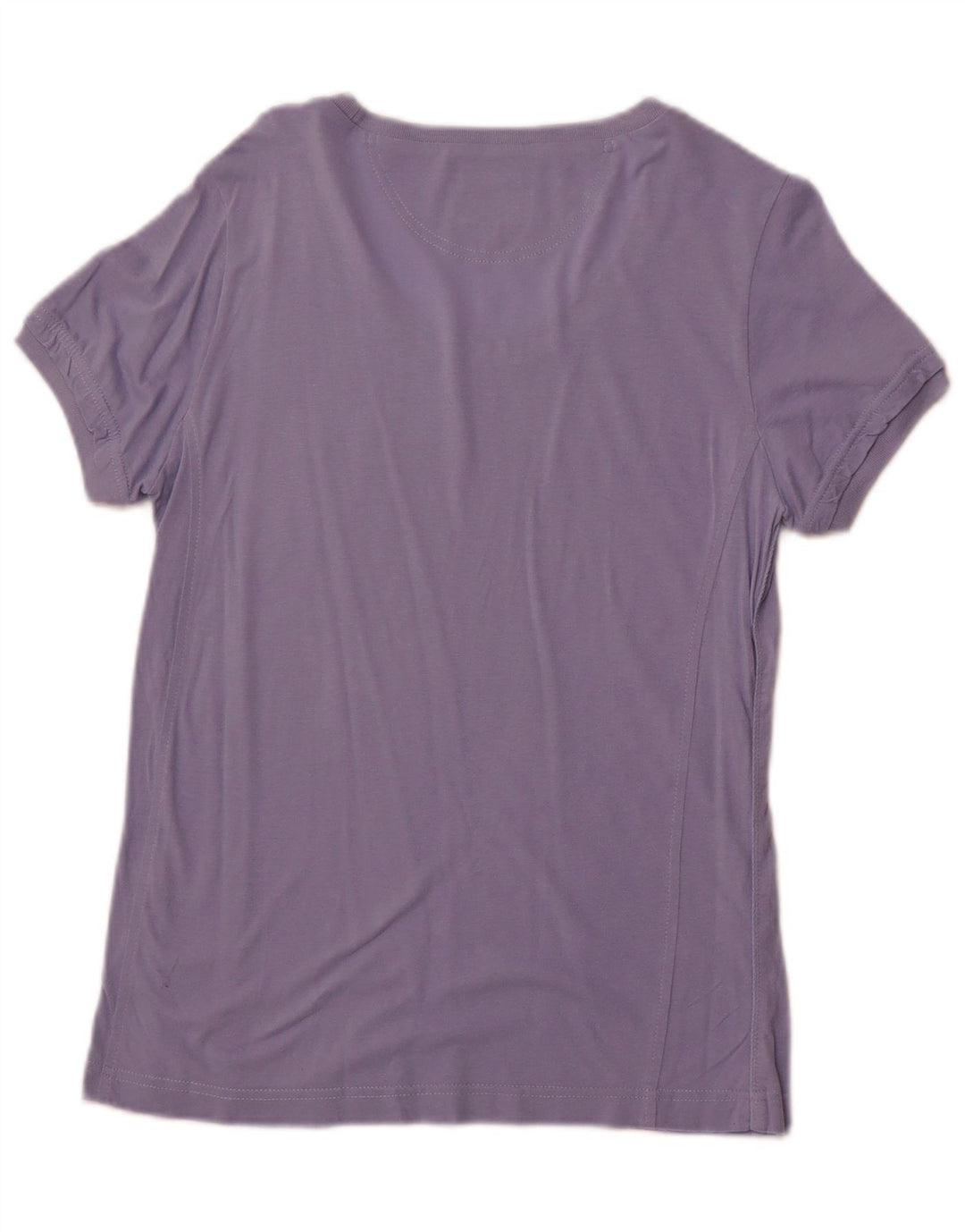 CHAMPION Damen Easy Fit T-Shirt Top UK 12 Medium Lila